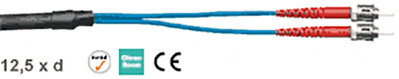 Chainflex® FOC special cable for robots - twistable TPE fiber optic cable