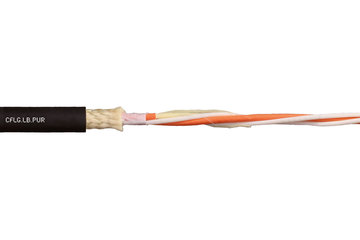 chainflex® fiber optic cable CFLG-LB-PUR