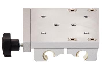 drylin® W carriage for curved round rail WWB, curved bends, manual clamp