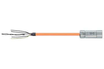 readycable® motor cable in accordance with Allen Bradley 2090-CPWM7DF-02AF, basic cable PUR 10 x d