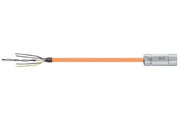 readycable® servo cable suitable for Allen Bradley 2090-CSBM1DG-14AF, base cable PVC 10 x d