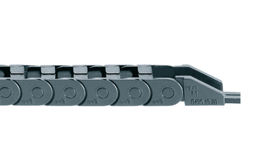 easy chain® Series E04, energy chain, to be filled at the outer radius