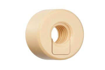 Ecrou pour vis trapézoïdale drylin®, anti-retour, JSRM