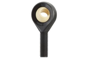 Rod end with male thread, KARM CL igubal®, spherical ball iglide® J, mm