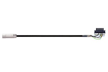 readycable® motor cable similar to Danaher Motion 200458 (15 m), base cable, TPE 7.5 x d, halogen-free