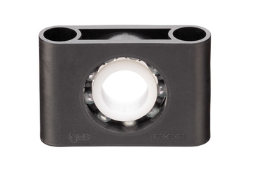 xiros® pillow block bearings, ESTM, fixed version, glass balls, mm