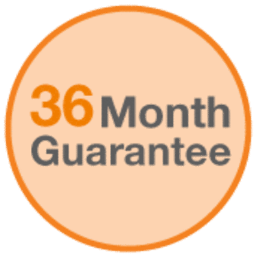UL verified 36 month guarantee