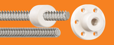 FDA-compliant lead screws and nuts