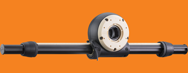 gearbox with cantilever axis