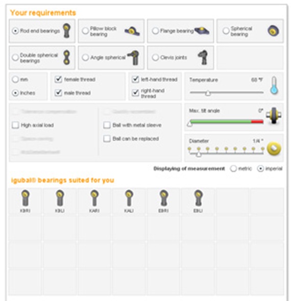 igubal® product selector