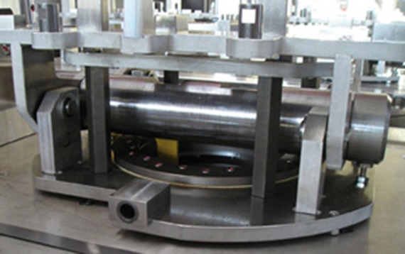 Sliding slewing ring application