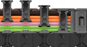 Le système E4Q/R4Q, toute dernière génération de chaînes porte-câbles