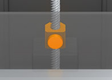 Descente de la table d´impression / du lit d´impression d´une imprimante 3D