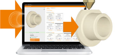 Service d'impression 3D en ligne