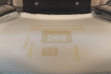 Laser sintering 3D printing process