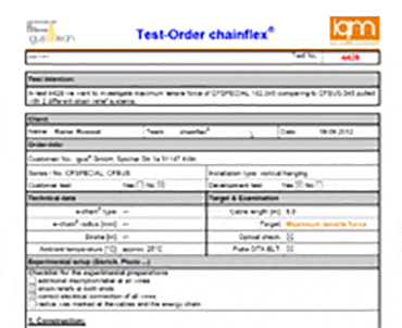 Chainflex Test 4428 report