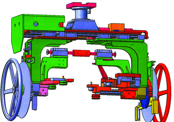 Wheel mount handling