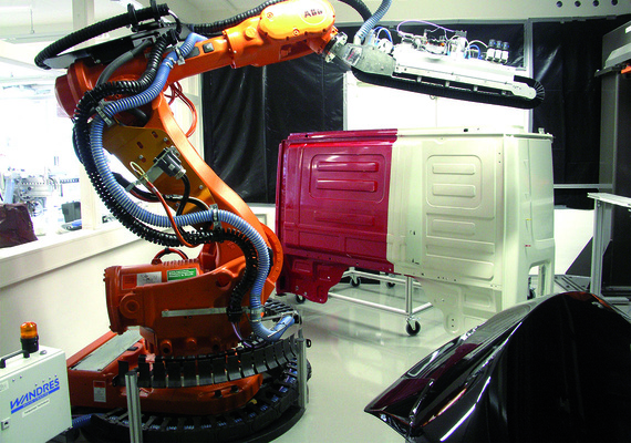 packaging systems relies on triflex® R cable routing with retraction system