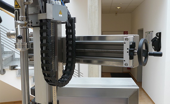 Soutirage facile grâce à une molette