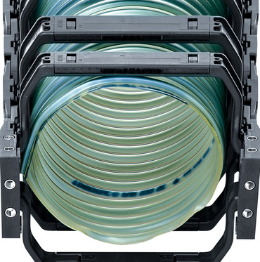 Exemple d'application d'étriers ouvrables par pivotement