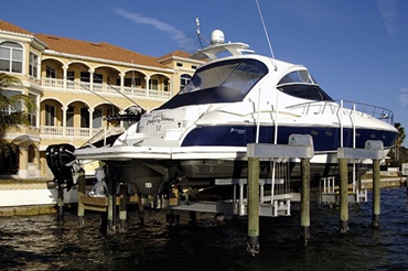 Paliers en polymères dans les bateaux