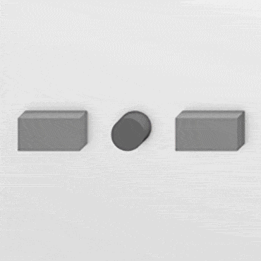 Double butée finale carrée