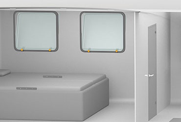 Fenêtres pour bateaux