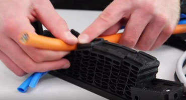 Instructions de montage serre-câbles alvéolaire CFU