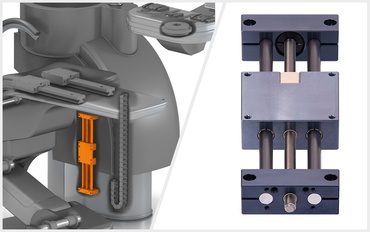 drylin SHT dans un fauteuil dentaire