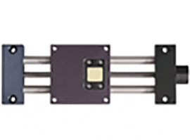 Table linéaire avec fermeture rapide