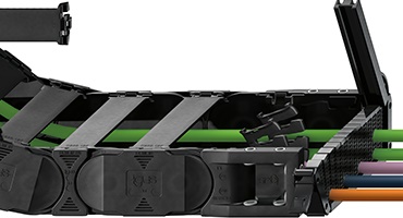 Chaîne porte-câbles E4.1L : ultra dynamique, légère et économique