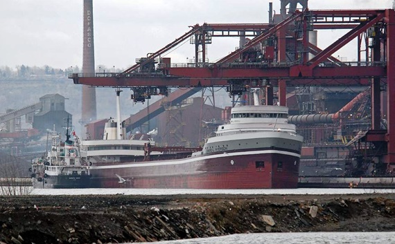 Déchargeur de navires