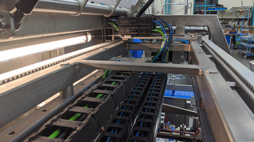 readychain dans une machine de conditionnement de pain