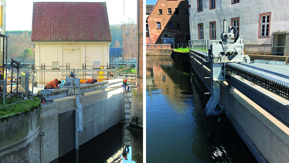 Bras de nettoyage du dégrilleur