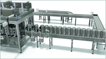 Convoyage de fûts dans une installation de soutirage