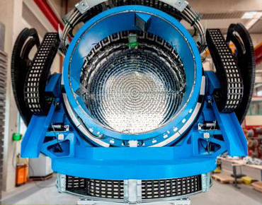 Guidage de l’énergie à double rayon de courbure dans un système de positionnement