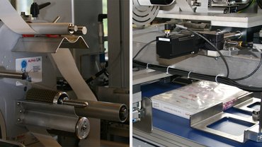 Changement de format de l'étiqueteuse