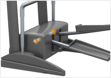 Paliers lisses dans un stepper