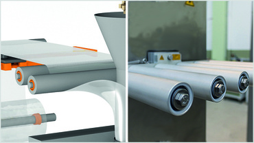 Poulies de renvoi du film