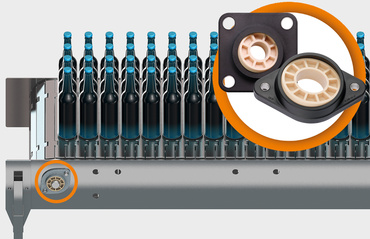 Logement de convoyeurs