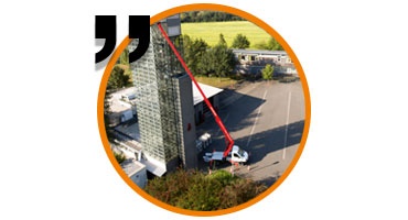 Alimentation en énergie sûre de plateformes télescopiques avec readychain®