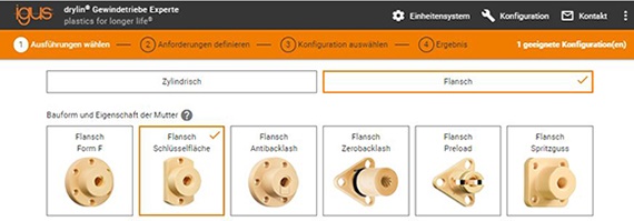 Entraînements à vis