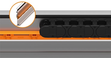 Bande de glissement à grande vitesse