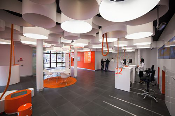 Cable protection in the ING office