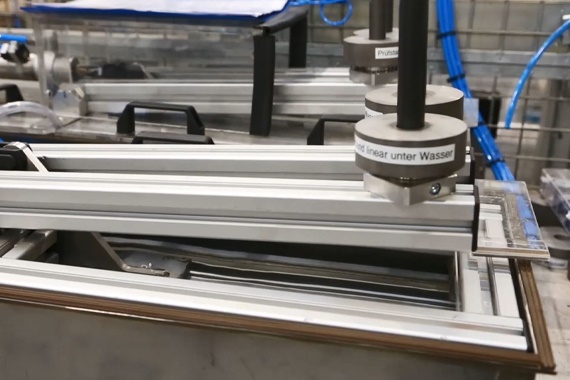 Tests en immersion de technique linéaire