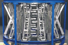 Installation d'extrusion-soufflage