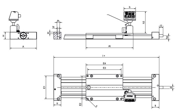 Système prêt à monter pour la sortie externe des données
