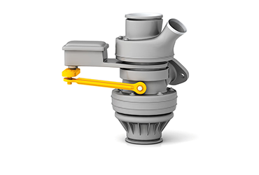 Clapets à biellette