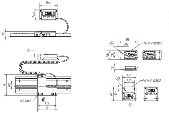 Système de mesure drylin W