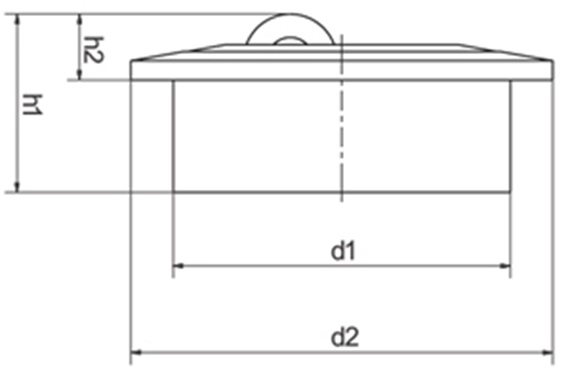 Axial ball transfer unit with soft roller D180